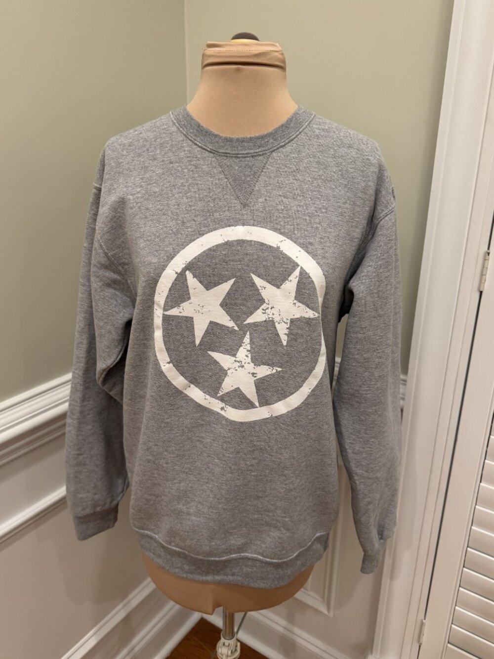TN Tri-Star Crewneck Sweatshirt - Tennessee - Size M